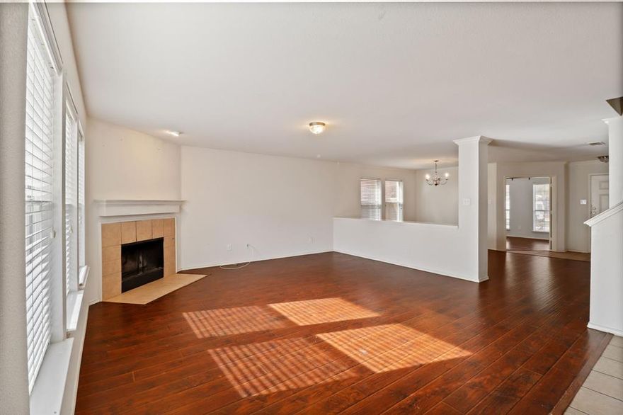 Large 2 story home with 5 bedrooms and a study, with a 3.5 bathrooms. Master and study down, 4 bedrooms and game room up. Covered back patio. I