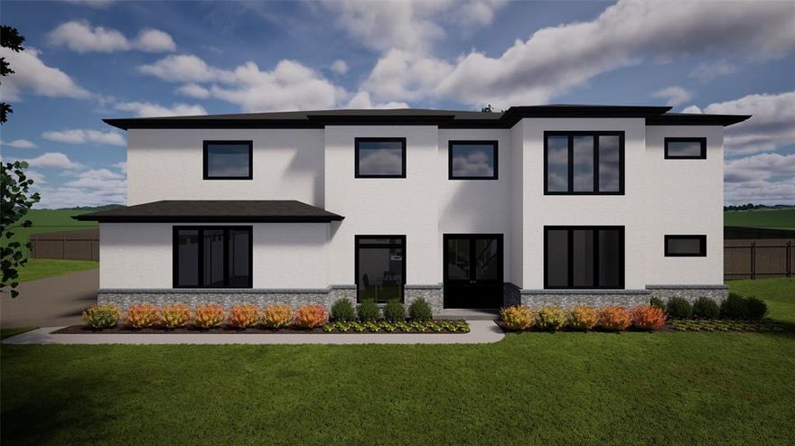 Nestled within an exclusive gated enclave, this exquisite Mediterranean-inspired pre-construction opportunity epitomizes sophisticated living with six generously appointed bedrooms and four and one-half meticulously crafted bathrooms, scheduled for completion in March 2026. The thoughtfully designed floor plan features a first floor with the spacious primary bedroom serving as a tranquil retreat, one additional bedroom, and a dedicated home office perfect for professional pursuits. The second floor houses four bedrooms alongside a dedicated media room and expansive game room featuring a full bar, ideal for hosting memorable gatherings. The residence will showcase architectural elegance through spaces that seamlessly blend Old World charm with contemporary conveniences. Soaring ceilings, rich textures, and carefully curated finishes will create an atmosphere of refined luxury throughout. Additional bedrooms offer versatility for family, guests, or personal sanctuaries, while gleaming bathrooms will feature premium fixtures and spa-like amenities that transform daily routines into indulgent experiences. The gated community provides both security and exclusivity, ensuring privacy while maintaining proximity to recreational amenities. This pre-construction masterpiece represents the perfect synthesis of timeless Mediterranean aesthetics and modern functionality.