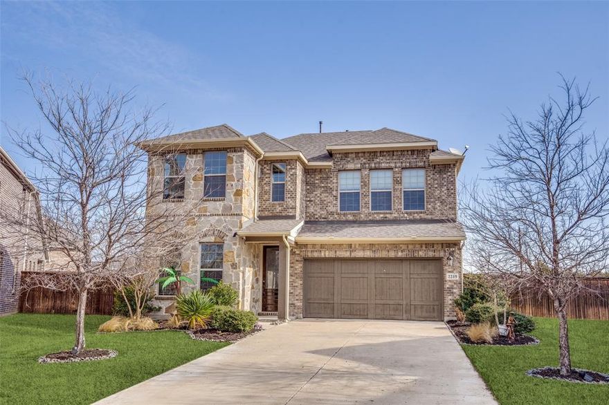 Welcome to your dream home! This beautifully designed two-story residence boasts five spacious bedrooms and three full baths, perfectly blending comfort and luxury. Situated on a generous oversized corner lot, this property offers an abundance of outdoor space and privacy. As you step inside, you'll be greeted by an inviting open floor plan featuring a bright and airy living area, perfect for entertaining or relaxing with family. The well 
appointed kitchen comes equipped with stainless appliances, ample cabinetry, and a large kitchen island, making it a spacious kitchen. Conveniently located on the first floor are two generously sized bedrooms, one is ideal for guests or a home office, along with a full bath, and a primary owners suite with a stunning bath retreat that is equipped with two walk in closets. Upstairs, you’ll find three additional bedrooms, full bathroom, and a spacious game room perfect for entertaining. The highlight of this property is the backyard oasis, featuring a premium turf putting green, perfect for golf enthusiasts or anyone looking to enjoy outdoor leisure. Whether you’re hosting summer barbecues or unwinding after a long day, this outdoor space offers endless possibilities. Located in a desirable neighborhood, this home is close to schools, parks, shopping, and dining. Don’t miss your chance to own this exceptional property that perfectly balances modern living with outdoor enjoyment. Schedule your showing today!