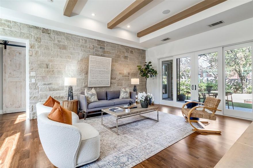 Nestled on a quiet cul-de-sac of only six homes, this residence offers the perfect mix of privacy and style. The thoughtfully designed floor plan includes 3 bedrooms, 3.1 baths, and a spacious primary suite on the first floor. Light-filled living areas flow seamlessly to the outdoors, where a sunken fire pit, built-in grill, and covered patio create an inviting space for entertaining or relaxing. With a 2-car garage and prime West Highland Park address, this home delivers upscale comfort and effortless charm in one of Dallas’s most coveted neighborhoods.