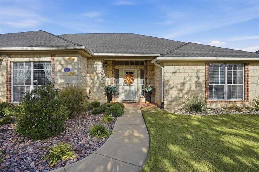 Welcome to this beautifully maintained gem in the heart of Granbury, Texas—located in a wonderful neighborhood with no known deed restrictions. From the moment you arrive, it’s clear the owners have taken meticulous care of this property and thoughtfully added upgrades throughout.

Step inside to find an interior in pristine condition, featuring all hard-surface flooring that not only looks amazing but is easy to maintain. The home offers three split bedrooms for privacy, two well-appointed bathrooms, and a separate dining room ideal for gatherings. The cozy living room showcases a charming fireplace with custom stonework, creating a warm, inviting atmosphere.

The backyard is truly an oasis—perfect for entertaining, relaxing, or enjoying year-round fun. You’ll love the sparkling pool with a slide, the separate spa, and two covered outdoor living areas. The impressive outdoor kitchen and numerous added amenities make this space feel like your own personal retreat.

Cute, clean, and full of character, this home checks every box. A rare find in a great location—don’t miss the chance to make it yours!
