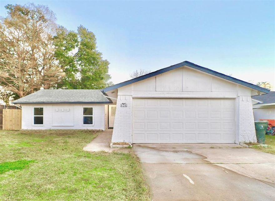 New year, new lower mortgage rates, new home for you! Come see this beautifully remodeled property that is full of modern updates, featuring an open floor plan and a front-entry two-car garage. Notable upgrades include granite counters, stainless steel appliances in kitchen including a built-in wine fridge, new flooring and fresh paint throughout! There are tons of efficient LED lighting in the home to create that natural light feel you want even at night. The private backyard space is a blank canvas for whatever your imagination can create. Home has a NEW ROOF, NEW WATER HEATER, and is turnkey ready with no HOA if you plan on acquiring this one for your investment portfolio. Located nearby are multiple community parks, the Dallas Athletic Club & Golf Course, Town East Mall, and tons of shopping and dining retail along I-635 or I-30! Priced affordably and with mortgage rates estimated to lower even more, it will be gone before you know it!