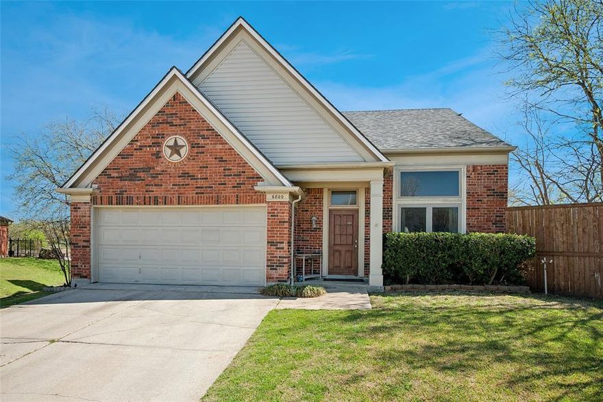 Beautiful curb appeal on this stately two story home on a culdesac.  So many recent updates that the owner  had made: All siding around the entire home was replaced in 2025, replaced waterheater, dishwasher and microwave above stove in 2024, added sunroom to home in 2023, added covered patio in backyard 2022, replaced  with all energy efficient windows in 2021, replace composition roof and installed water pressure regulator in 2020, added storage shed in backyard in 2019. Upon entering home you will see the large living room with vaulted two story ceiling beautiful large window and transom windows and the formal dining overlooking the backyard.  Kitchen and breakfast nook also overlooking the backyard.  Butcher block countertops with beautiful backsplash were added with the stainless appliances. The family room offers a fireplace with a mantle and a perfect room for family. the primary bedroom is upstairs with an ensuite bath with walk in closet. A  secondary bathroom off of hall to service the two secondary bedrooms.  Stepping into the peaceful backyard from the sunroom you will feel like you're in the country with a horse riding academy behind this property.