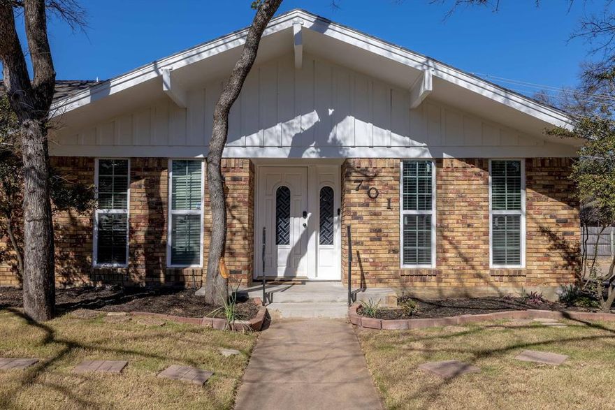 Centrally Located, Fully Furnished & Move-In Ready!

Located in a highly rated school district, this charming 3-bedroom, 2-bath home is perfectly positioned for convenience—just 11 minutes to DFW Airport and only 17 minutes to the entertainment and dining options around Globe Life Field and AT&T Stadium. Whether you're commuting to Fort Worth or Dallas, this central location makes it a breeze.

Inside, you’ll find a bright open-concept layout that seamlessly connects the living area and kitchen—ideal for everyday living or hosting guests. The home comes fully furnished, offering a true turnkey experience.

Step outside to an oversized backyard, perfect for enjoying the beautiful weather or entertaining friends and family.

This one checks all the boxes—location, comfort, and ready-to-go style!