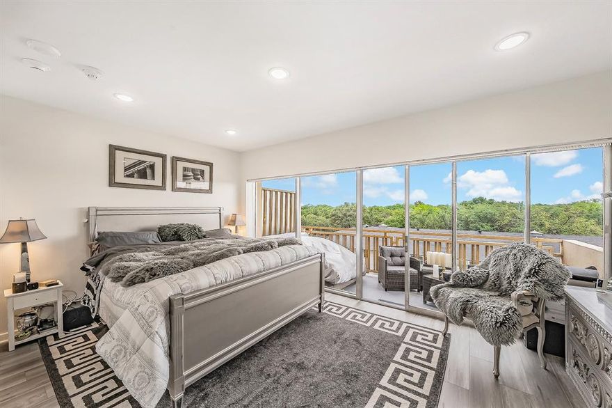 Efficient, affordable living at Preston Tower! This well-appointed Garden Building studio condo offers 4th-floor views of the Preston Hollow treetops and Preston Tower’s pickleball-tennis court, along with a beautiful, peaceful private balcony—perfect for relaxing mornings or unwinding in the evening.

The thoughtfully designed 397 sq. ft. floor plan features a 17 x 11 main living and sleeping area, a galley kitchenette, ample closet space, and a full bath with a dressing area. The unit is ideally situated as an easy in-and-out end unit, directly across from the east elevator.

Now completely furnished and truly move-in ready, with all appliances included. Recent and upcoming updates add even more appeal, including new luxury vinyl plank (LVP) flooring and scheduled custom built-ins in the dressing area for enhanced storage and functionality.

Includes one covered carport parking space.

Preston Tower has recently completed significant building upgrades, including a new fire alarm system, roof replacement, and refurbished elevators and common hallways. Residents enjoy a full range of amenities: 24-hour front desk and basement attendants, fitness center, community room with kitchen and library, resort-style pool area with fire pit, basement laundry facilities, tennis-pickleball court, and a dog park. On-site conveniences include a coffee shop and Bernie’s Bar.

 Location, Location, LOCATION!! Ideally located in desirable Preston Hollow, this property is within walking distance to Preston Center shops and restaurants and offers easy access to NorthPark, Preston Royal, US-75, and the Dallas North Tollway.

Monthly HOA dues cover all utilities, HVAC maintenance, and high-speed internet—making this an exceptional lock-and-leave pied-à-terre offering comfort, convenience, and low-maintenance living.