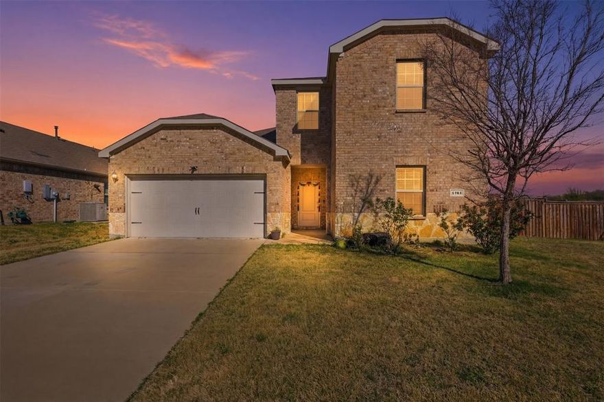This is an exceptional opportunity for buyers seeking value, space, and long-term savings in one of North Texas’ fastest-growing areas, zoned to highly sought-after Prosper ISD. Situated on an oversized corner lot with no rear neighbors, this home offers rare privacy and a fully fenced backyard. Built in 2021 and meticulously maintained, the functional layout is designed for flexibility, featuring two bedrooms on the main level for convenience, with an additional living or entertainment space and two bedrooms upstairs. The standout advantage is the fully paid-off solar panel system, providing immediate energy savings and significantly lower monthly utility costs from day one. Located in a vibrant, amenity-rich community, residents enjoy access to two resort-style pools, scenic walking trails, pocket farms, fishing ponds, a playground, and tennis courts. You’re also just minutes from major growth points including Costco, H-E-B, Walmart, PGA Frisco, top-rated dining and retail, and the future Universal Theme Park, positioning this home not just as a place to live, but a smart investment in a rapidly appreciating area.