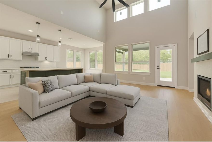 BUILDER READY TO MAKE A DEAL!Welcome to Booming Rowlett! This impeccable new construction 4bed plus dining, plus study, plus game room, 3.5 bath home is COMPLETE! Upon entering the 2 story foyer, you are greeted with a study and sight line to the backyard. This new build home has a white and bright kitchen with a quartz island, walk in pantry, stainless steel appliances and breakfast nook that open up to the living room with a soaring 19ft ceiling and porcelain fireplace. All with a view of the covered patio and spacious backyard! Upstairs will you find 3 bedrooms and game room over looking the living room. The large primary with ensuite will show case dual counters and vanity, large soaking tub, with separate shower. All of this is within 3 miles of the grand Sapphire Bay development, 5 minute stroll to Lake Ray Hubbard, where you can walk along the newly constructed trail to Pennisula Park and less than 30 minutes to Dallas. Let’s make this your lake life dream home!  Builder offering 1.2.6 warranty. Days on market include construction days.