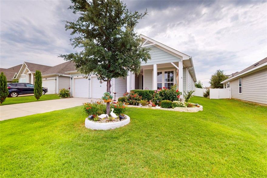Welcome to this charming Texas gem, where comfort meets convenience in a warm, family-friendly setting. This beautifully maintained home features 3 spacious bedrooms and 2 full bathrooms, offering plenty of room for everyday living and guest accommodations. The heart of the home is a generous kitchen that seamlessly connects to a large dining area—perfect for family dinners, casual gatherings, and entertaining guests. The cozy yet spacious living room invites you to unwind and relax. Step outside to discover an expansive covered patio complete with a built-in grill, ideal for weekend barbecues and outdoor entertaining. Enjoy multiple green spaces perfect for gardening, play, or simply soaking up the Texas sunshine. Kids will love the private splash pad, designed for hours of fun right in your own backyard. A matching shed adds extra storage space for tools, equipment, or hobbies, helping keep your home organized and clutter-free. This delightful home blends comfort, style, and thoughtful features in a peaceful, welcoming neighborhood. Don’t miss your chance to own this Texas treasure!