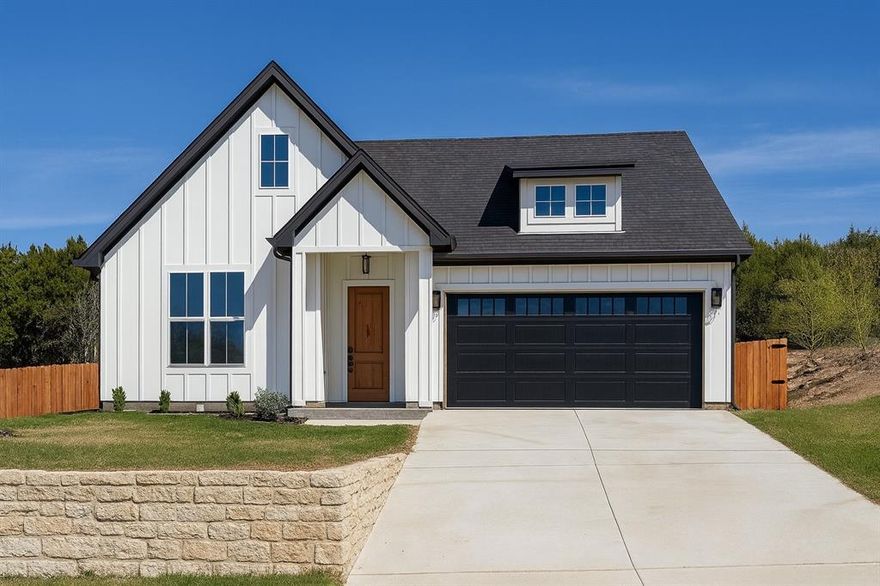 Built by Stella Rose Homes, this residence invites you to experience the best of both worlds — main-floor living with the bonus of a flexible upstairs loft, half bath, and closet, perfectly suited for a home office, guest suite, or creative space. From the street, the home rises proudly on its elevated lot with an even better view, framed by a thoughtfully designed retaining wall that enhances its curb appeal. Step inside and you’ll find a light-filled great room with soaring 10-foot ceilings, seamlessly flowing into the dining area and kitchen. The heart of the home, the kitchen pairs quartz countertops with custom cabinetry and open shelving, offering a space that’s both stylish and functional. The primary suite feels like a private retreat with its tray ceiling, spa-inspired bathroom, and generous walk-in closet. Upstairs, the versatile loft opens endless possibilities for the way you live, adding flexibility without sacrificing convenience. Set within the gated Canyon Creek community, you’ll enjoy amenities like private lake access, community pools, and playgrounds — all while savoring the elevated views from your own home. Builder is also offering seller concessions with respectable offer.