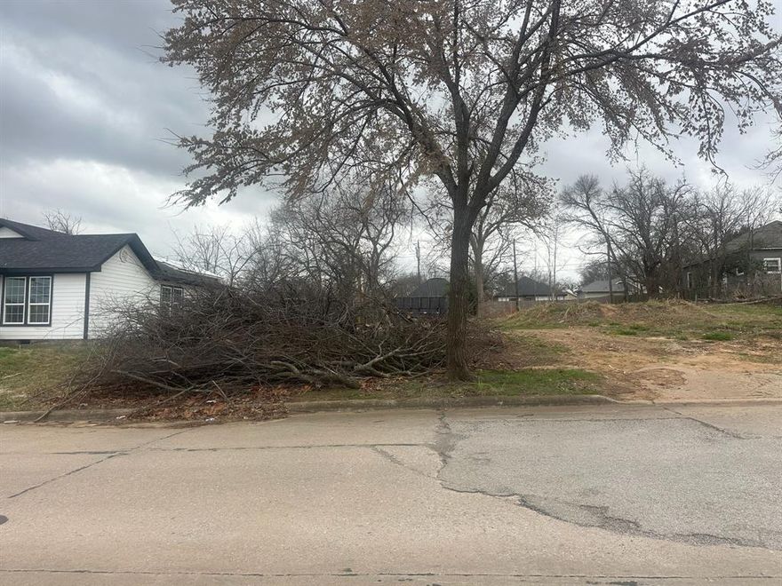 Centrally located lot in Denison Texas.  You have the opportunity to purchase 826 W Shephard swell and make your lot wider. Great area to build you dream home or investment home. Please drive or stop by to view. This property has alley access.