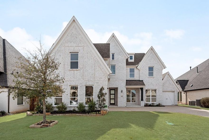 New Grand Home in Gated community of Lakes of Somercrest MOVE IN READY on a north facing Lot with 3 Car Garage. Stunning 5 bedroom home with 4 large livings that include a vaulted family rm, a home office or den, a gameroom & media room and children's retreat or bonus room. Custom features include a staircase w wrought iron balusters, wood floors & 8 foot doors. Downstairs guest suite or nursery. Open concept Family Room has a fireplace & wood floors  Kitchen is outfitted with Shaker cabinets, Omegastone tops, stainless steel appliances, 5 burner gas cooktop, pots & pans drawers, trash can drawer & a large island. Primary Bath has a free standing garden tub, frameless glass shower with tiled shower & separate vanities. Upstairs is for the kids with a gameroom, a media room & huge Retreat or Bonus Room. Covered Back Patio. Security & Sprinkler systems. Energy Star features such as tankless water heater, R38  & radiant barrier roof for low energy bills.