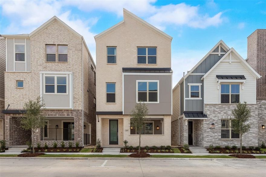 Mattamy Homes presents The Marley Floor Plan. The Marley is a spacious three-story home offering 3 bedrooms, 2 full bathrooms, 2 half bathrooms, and a 2-car garage in a flexible, modern layout. Ideally located just 25 minutes from downtown Fort Worth and 15 minutes from DFW Airport, this new construction home is located within the highly acclaimed Birdville ISD, combining everyday convenience with lasting value. On the first floor, a private covered courtyard and welcoming entry lead to a large flex room that is perfect for a home office, media room, or play space. The second floor is built for entertaining, featuring an open-concept kitchen with a large island that flows into the dining area and spacious Great Room with an electric fireplace. Upstairs, the private owner’s suite includes a walk-in closet and en-suite bathroom, while two secondary bedrooms provide space for family or guests. The Marley also includes energy-efficient features and smart home technology designed to enhance comfort and help lower utility costs. THIS HOME IS MOVE IN READY!