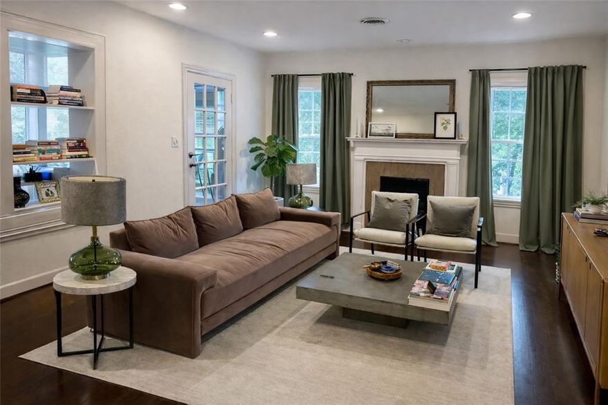 Timeless, renovated Tudor duplex (4BR-4BA total) in a premier Highland Park–adjacent location, 100% leased today with built-in flexibility; perfect for an owner-occupant who wants to enjoy one side while retaining rental income from the other, or for a boutique investor-1031 buyer seeking a prime, high-demand location with long-term upside. This high demand, ideal location blends classic architectural charm with thoughtful modern updates. This rare, mirrored residence offers warm, light-filled interiors with original Tudor details, hardwoods, and two living areas per unit—ideal flex space for a home office or media room. Updated baths feature sleek glass-enclosed showers, and the kitchens are designed for function and style with granite counters, dishwasher, refrigerator, washer-dryer, breakfast area, and a built-in coffee-wine bar accented by decorative lighting. An oversized dining room framed by charming wood bay windows is made for entertainment. Each unit includes a spacious primary suite with ample closet space, and the downstairs unit enjoys direct access to the outdoor living area for seamless indoor-outdoor living. Additional bedrooms with separate baths provide versatility for guests or work-from-home needs. Investment highlights are as follows. Stabilized occupancy: fully leased for day-one cash flow. Upside potential: in-place rents below current market for renovated 2-2 product nearby. Tenant appeal: large, usable yard with mature trees; downstairs unit has direct outdoor access and a private deck. Rare parking: four covered parking spaces (competitive advantage in this submarket). Walkable location: 1 block to The Shops of Highland Park for boutique restaurants and shopping, supporting long-term rental demand on a highly desirable street. Ideal for a homeowner, boutique investor or 1031 buyer seeking a defensive infill asset with durable demand and future income growth potential. This unique property won’t last long. Schedule your showing today!