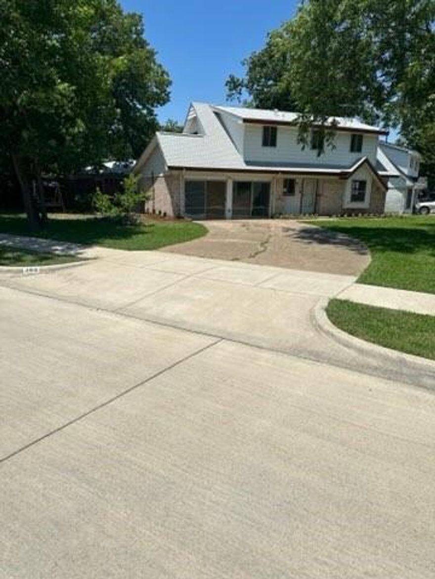 Wonderful investment opportunity! Bring your ideas and your vision to make this house your own. Second floor has been remodeled with new carpet, new flooring and a totally new bathroom. The 3 bedrooms upstairs are ready to go. House is being sold as is; no repairs will be done and the price reflects the work needed. Don't miss this one, it won't last long. Buyer and buyer's agent to verify all information within.