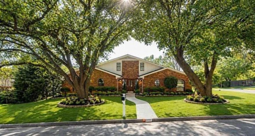 Stunning Corner Lot Home with Pool & Exceptional Features!

Welcome to this spacious and beautifully updated home, perfectly situated on a desirable corner lot with mature trees and a private backyard oasis. Dive into summer with your sparkling in-ground pool featuring a classic diving board—ideal for both relaxing and entertaining. Easy access to walking trails, too!

Inside, you’ll find a thoughtfully designed floor plan with two expansive family rooms, separated by a striking double-sided fireplace and accented with tall ceilings and gorgeous wood beams that add warmth and character. The heart of the home is the modern kitchen, featuring granite countertops, an oversized island with a breakfast bar, and ample cabinetry offering incredible storage.

Three generously sized bedrooms are located downstairs, including a private primary suite with dual vanities and great natural light. Upstairs, a large additional bedroom offers flexible space—perfect for a media room, game room, guest retreat, or home office.

The oversized garage provides plenty of room for vehicles, storage, or a workshop. Outside, enjoy the beautifully landscaped backyard with privacy fencing, shaded by mature trees, and offering a peaceful retreat right at home.

With numerous updates throughout and a layout designed for comfort and functionality, this home is a rare find. Don’t miss your chance to make it yours!