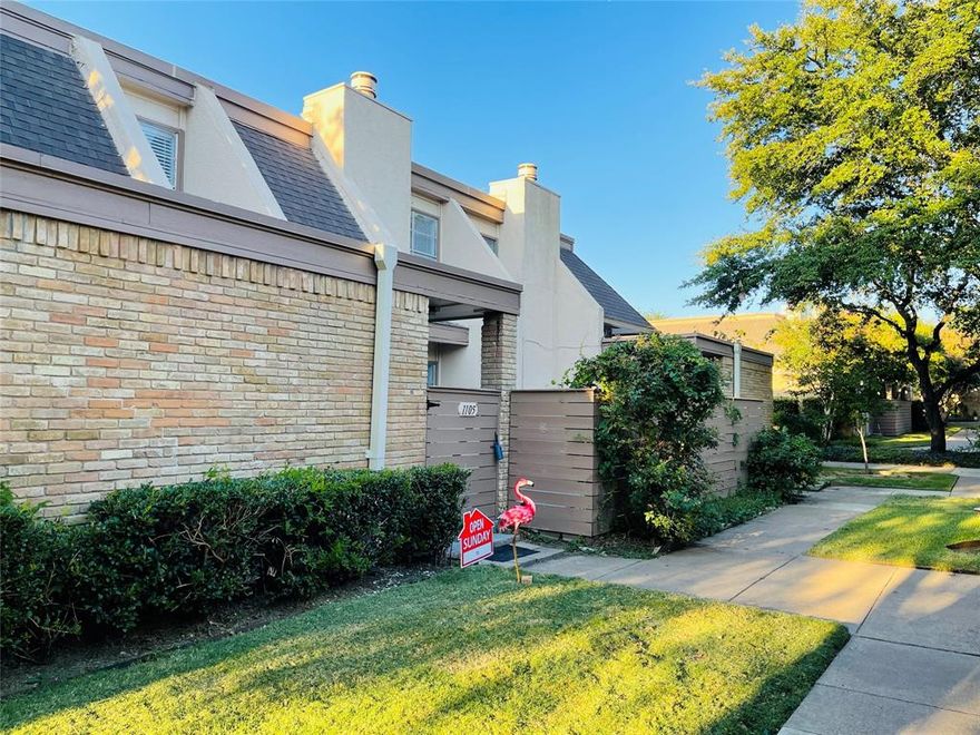 Owner financing with 15% down at 9% and purchase price of $110K!
This 3BR 2BA townhome offers the perfect blend of affordability and comfort in the heart of Dallas. With 1,193 sq ft of sun-filled living space (thanks to its south-facing layout) and a private fenced courtyard, this home is ideal for first-time buyers or investors.

HOA monthly payments ($920.00) benefit include:
Roof & foundation maintenance
Swimming pool access
Garbage collection
Covered parkingSecure mailroom
Landscaping services
Shared laundry facility
Hot & cold water (centrally supplied—no individual water heaters needed, so endless hot water!)