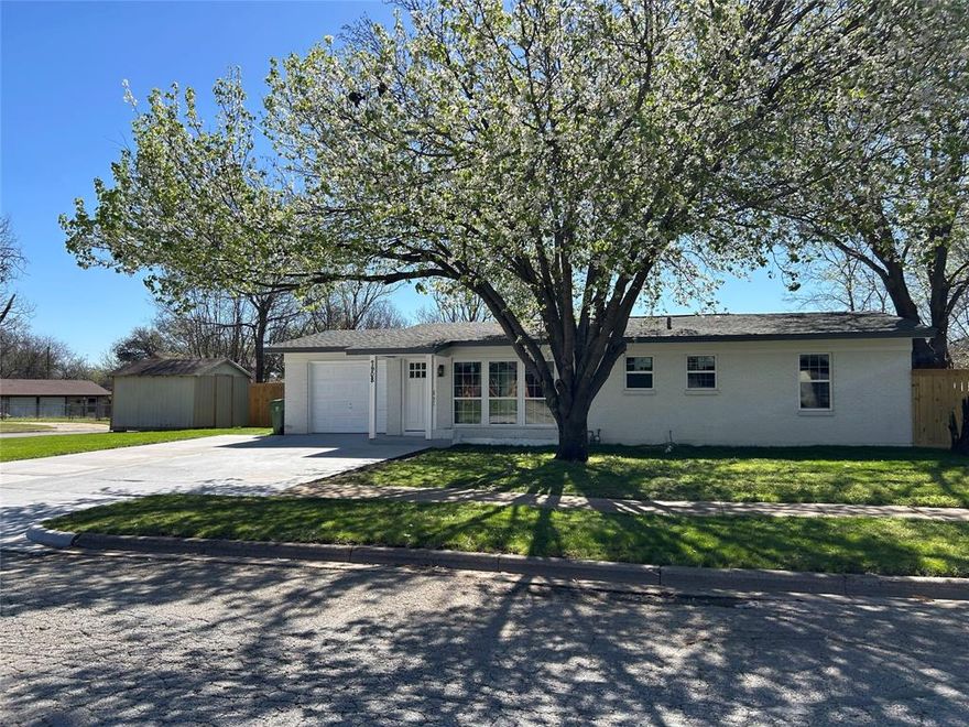 Charming 3-Bed, 2-Bath Home with Sunroom and Spacious Yard in North Richland Hills, Texas

Welcome to this beautifully updated 3-bedroom, 2-bathroom situated in a serene neighborhood and is close to major highways and restaurants.  This property features a bright, inviting sunroom perfect for enjoying your morning coffee or unwinding in the evenings. The home boasts fresh, modern touches throughout, including brand-new paint, flooring, and a fully updated kitchen and bathrooms that’s ideal for both cooking and entertaining.

Outside, the large front and backyard offer plenty of space for outdoor activities, gardening, or simply relaxing in your own private retreat. A convenient one-car garage provides ample parking, while a bonus shed adds additional storage options.

With ample parking space and thoughtful updates throughout, this home is ready to move in and make your own. Don’t miss the opportunity to see this gem – schedule your showing today!