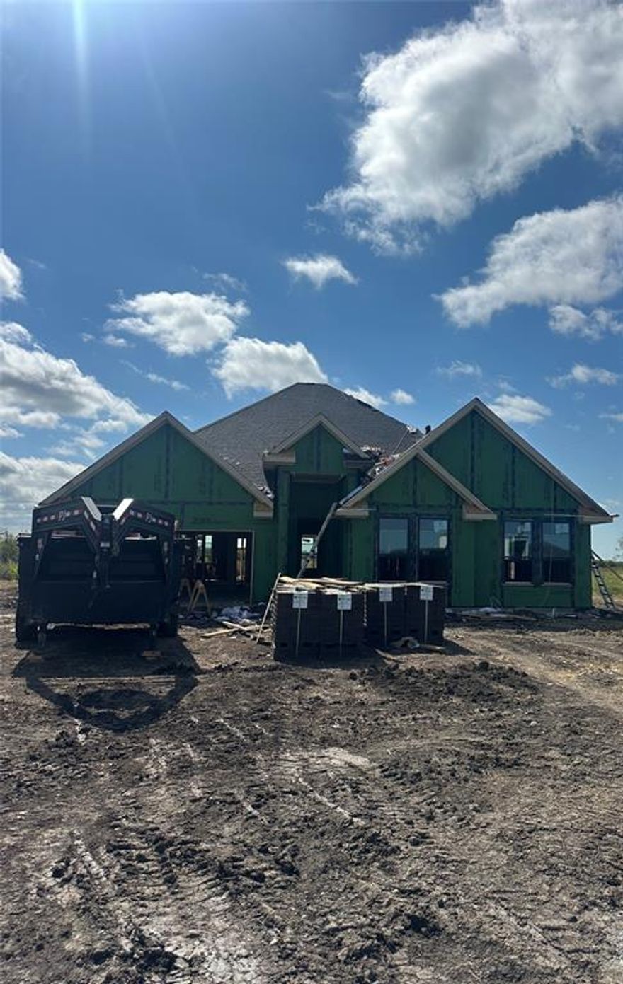 This brand-new home is scheduled for completion during the first week of November, offering the perfect blend of modern design and comfortable living. Step inside to find elegant high ceilings, creating a bright and open atmosphere throughout. The spacious bedrooms are ideal for a large or growing family, providing both comfort and privacy.
The 1.56-acre lot gives you endless possibilities — build a pool, add a workshop, create a beautiful garden, or simply enjoy the wide-open space with loved ones. Whether you’re hosting family gatherings or enjoying peaceful country evenings, this property offers the perfect balance between tranquility and convenience.
Located in Rice, a city that is experiencing rapid growth and development, this home is an excellent opportunity to invest in an area with strong potential. Enjoy the benefits of a quiet, rural setting while still being close to schools, shopping, and major highways for easy commuting.
Plenty of space to personalize the property to fit your lifestyle
Don’t miss the chance to make this beautiful new construction your forever home!
No survey available – Buyer will be responsible for purchasing the survey.