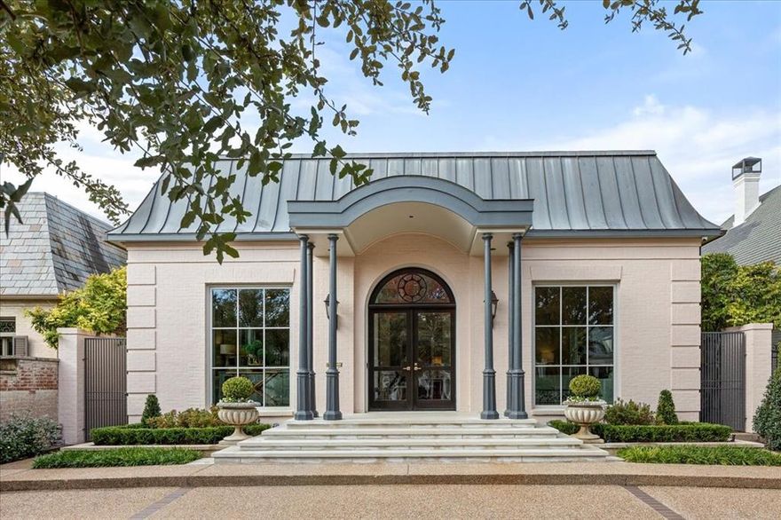 1616 Carleton is a true Rivercrest gem—an architecturally significant residence originally custom-designed in 1986 by Jack Schutts and thoughtfully reimagined by a celebrated team led by Julie Hayes Designs, Turner Boaz Architecture, Clover 3 and Sharp House Staging. The renovation honors the home's architectural roots, preserving many of the original decorative elements while artfully reworking the floor plan to create a more fluid, sophisticated sense of space. Every detail reflects a commitment to superior quality, intentional design, and enduring elegance. 

The home makes an immediate statement with soaring 12-foot ceilings on the main level and a thoughtfully composed layout designed for effortless living. The primary suite is privately situated downstairs, offering both convenience and refinement. Interiors are tailored, layered, and exceptionally finished, featuring dramatic wallpaper moments, high-gloss lacquered walls, and richly detailed surfaces that elevate each space. The design is bold and impeccably balanced, with luxury evident in every detail. 

Set in one of Rivercrest's most coveted locations, this residence delivers exceptional design paired with an address where location truly defines the lifestyle. Elegant, polished, and masterfully crafted, 1616 Carleton stands apart as a home of distinction.