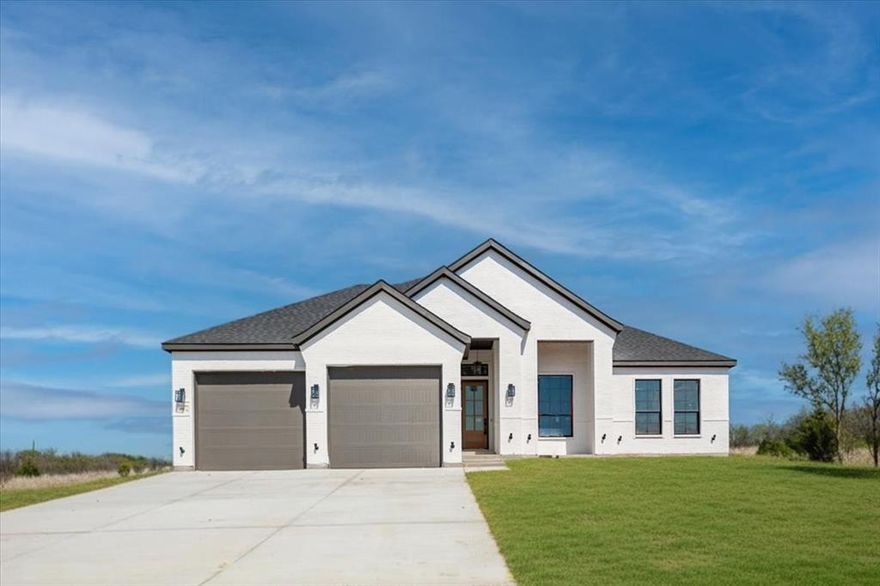 Experience refined lake living in this exceptional new build by Cheldan Homes, located within the prestigious Cliffs Resort at Possum Kingdom Lake.  Known for their outstanding reputation and commitment to quality, Cheldan delivers superior craftsmanship, thoughtful design, and elevated finishes throughout.  This is the one you've been waiting for.  Thoughtfully designed for both everyday living and effortless entertaining, this home features a spacious layout filled with intentional details and high-end touches.  Step outside to a beautifully designed outdoor area made for long evenings, gathering with friends, and soaking in the lake lifestyle.  The oversized garage offers the space you actually need for boat storage, lake toys, and more; because life at Possum Kingdom is meant to be lived fully.  Tucked into a quiet location within the community, you'll enjoy both privacy and full access to the Cliffs Resort's unmatched amenities, including 24- hour security, championship golf, multiple pools, marina access, and on-site dining. This is all set against the backdrop of one of the most beautiful lakes in Texas.  
Professional pictures upon completion.
Scheduled for completion in just a few weeks, this home places you perfectly for spring and summer at the lake! No waiting, no projects, just move in and start making memories. This isn't just a new build. It's your next chapter at the lake. Don't miss the opportunity to secure a quality-built Cheldan home in one of Possum Kingdom's most sought-after communities. Schedule your showing today!