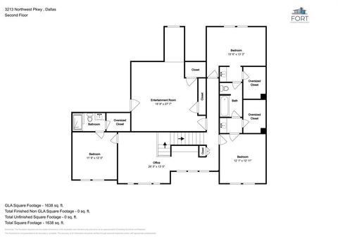 Tiny photo for 3213 Northwest Parkway, University Park, TX 75225 (MLS # 20937404)
