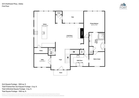 Tiny photo for 3213 Northwest Parkway, University Park, TX 75225 (MLS # 20937404)