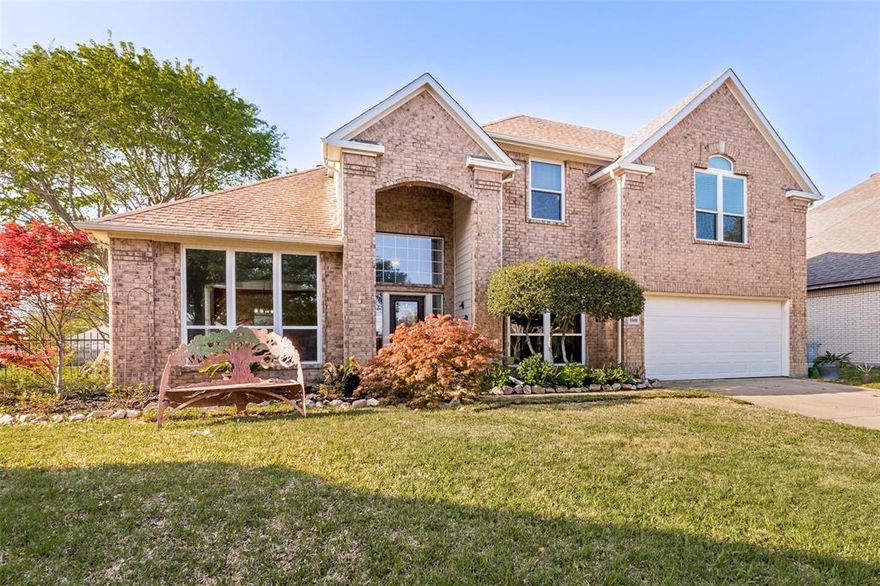 Opportunity meets location! This two-story home, in Rockwall ISD, sits on a massive, oversized lot just steps from the lake, offering the perfect blend of space, comfort, and lifestyle. Inside, you’ll find a thoughtfully designed layout with generous living areas, abundant natural light, and room to entertain or unwind. The spacious floor plan flows effortlessly, making it ideal for both everyday living and hosting guests. Upstairs, enjoy well-appointed bedrooms that provide privacy and tranquility. Step outside and experience the true highlight of this property—a massive backyard with endless possibilities. Whether you envision a pool, outdoor kitchen, garden, or simply wide-open space to relax, this lot delivers it all. And with the lake and elementary school just a short walk away, you’ll enjoy easy access to scenic views, peaceful strolls, and outdoor recreation year-round. This rare combination of a two-story home, oversized lot, and unbeatable location near the water makes this property a must-see.