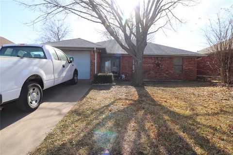 A home in Weatherford