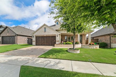 A home in Aubrey