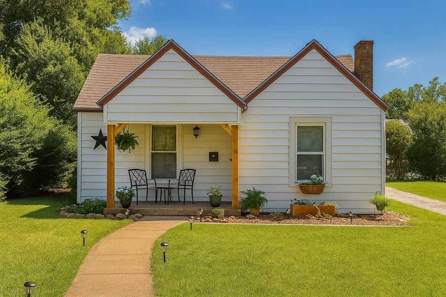 Welcome to this beautifully remodeled cottage nestled in the heart of Graham, where modern convenience meets classic charm. This delightful home offers three spacious bedrooms and two well appointed bathrooms, making it perfect for families or anyone looking for extra space.
As you step inside, you’ll be greeted by an abundance of natural light that fills the living area. Along with new carpet, window blinds and updates throughout. The kitchen offers upgraded appliances, fixtures and plenty of counter space. The three bedrooms are designed for comfort and privacy. Each room features windows that provide plenty of natural light. Step outside into your fenced in backyard, a perfect retreat for gardening, pets, or simply enjoying the outdoors. This property also includes a unique shop garage combo that features a dedicated laundry space and an additional bathroom. Whether you need extra storage, a workshop for your hobbies, or even a potential guest suite, this versatile space has you covered.
Situated in a prime location, this home is just minutes away from vibrant dining options, shopping, and schools, making it an ideal choice for families and professionals alike.