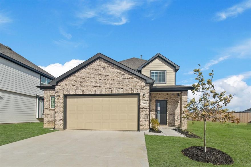 Welcome to Rocky Creek Crossing, Legend's newest community in Fort Worth, TX! The Woodland floor plan is a spacious 2-story home with 4 bedrooms, 2.5 bathrooms, game room, and a 2.5-car garage. This home has it all, including privacy blinds and vinyl plank flooring throughout the first-floor common areas! The gourmet kitchen is sure to please with 42-inch white cabinetry and granite countertops! Retreat to the first-floor Owner's Suite featuring a beautiful bay window, granite countertops, an oversized shower, and a spacious walk-in closet. Secondary bedrooms have walk-in closets, too! Enjoy the great outdoors with a covered patio! Don’t miss your opportunity to call Rocky Creek Crossing home, schedule a visit today! *Please use Google Maps for the best driving directions. *