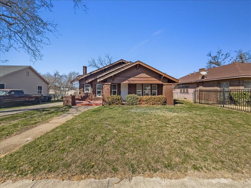 C****Seller Concessions and Lender Credits*****Check out this charming bungalow just minutes from downtown Fort Worth full of character and thoughtfully updated for comfort and peace of mind. This inviting home is ready for you to add your personal touches and truly make it your own. Enjoy a spacious backyard perfect for entertaining, whether you’re hosting weekend BBQs or relaxing with family and friends. The oversized front porch offers the ideal setting for a swing or rocking chairs—perfect for creating lasting memories. Significant system updates provide added value and confidence, including a roof replaced prior to 2019, water heater installed in 2019, and an HVAC system updated between 2020–2021 with a recent maintenance service completed in March 2026. A new heating system was installed in November 2025 for enhanced efficiency. Additional improvements include spray-in attic insulation and 18 updated windows (completed approximately 2–3 years ago), helping with energy efficiency throughout the home. In Summer 2025, ductwork was upgraded to improve airflow and comfort in every room. Conveniently located near major highways in a quiet neighborhood, this home offers the perfect blend of charm, location, and key updates—making it an excellent opportunity for its next owner.