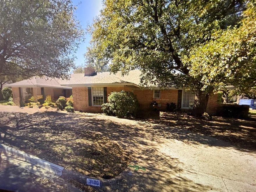 Welcome to 3100 & 3102 Overton Park Dr. W. This is a Duplex where both sides are mirror images.  This location cannot be beat, it's directly across the street from beloved Tanglewood Elementary and across from the Park. Each side is approximately 1,900 sq. ft. 2 Bedroom and 2 Bath layout, including 2 living areas, and 1 dining area.  Each side has an attached 2 car garage, large covered back porch, and courtyard. 3100 has been renovated and is move in ready. 3102 is ready for someone to put their touches on it to live in or lease. Both properties would be great permanent residences or rental properties. Please contact Blake Barry with any questions.
