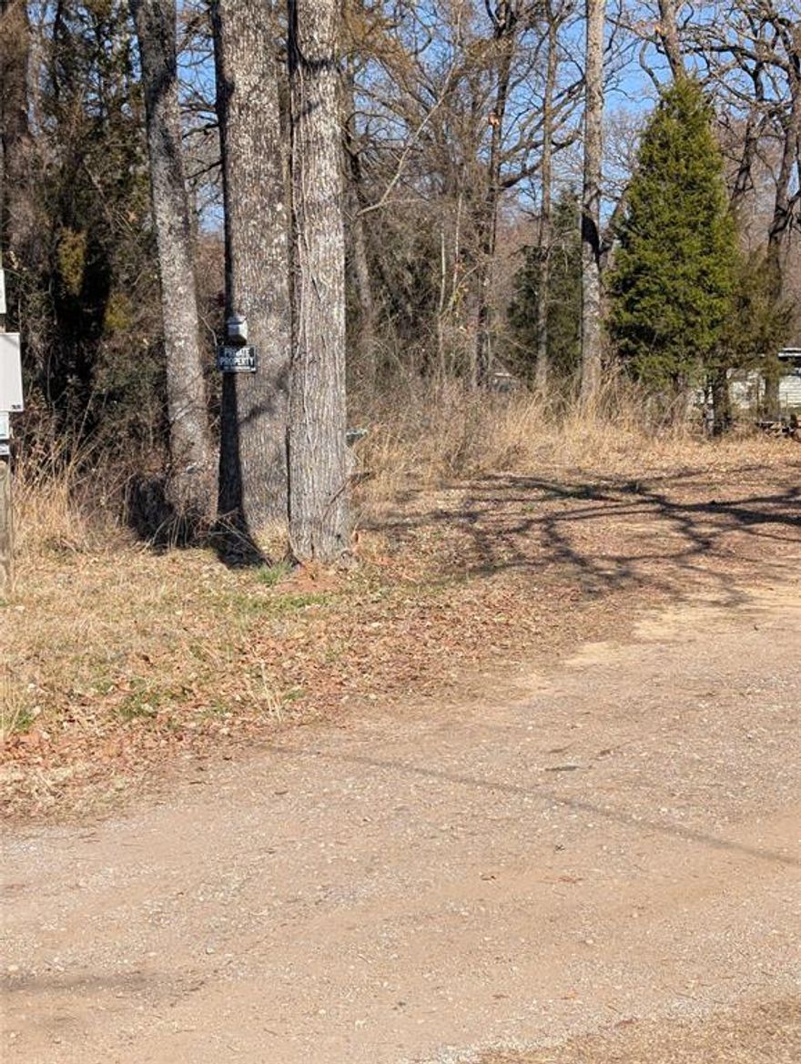 Smaller lot with peek-a-boo views of the lake. Partly cleared and includes water meter, sewer tap, and electric meter. Perfect for your mobile home or site built home! Community has nice park and a pool!