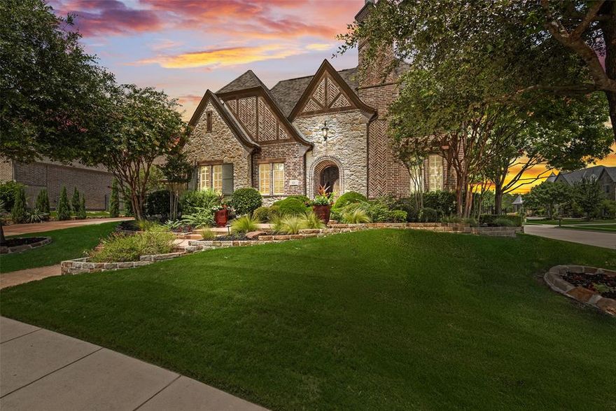 Show stopper Darling Home. Unique Vintage style with touches of class throughout the entire home. In addition to the living space described. Property has an additional Casita that is under room but no access from the house that includes a bedroom with fireplace, ensuite bath, and walk in closet perfect for guest or mother-in-law. There are multiple outdoor living spaces throughout the property with a spool and outdoor entertainment area with ample space for entertaining. Property has underground outdoor surround system, Pergola with bar and bar, grill, and fire pit that will impress any quest. Wine cellar, built in gourmet kitchen, hand scrapped wood floors, custom touches throughout. Master includes 2 closets and separate sitting area. Media room is on the 1st floor, game room with Juliet balcony upstairs, and so much More. Come check it out today!