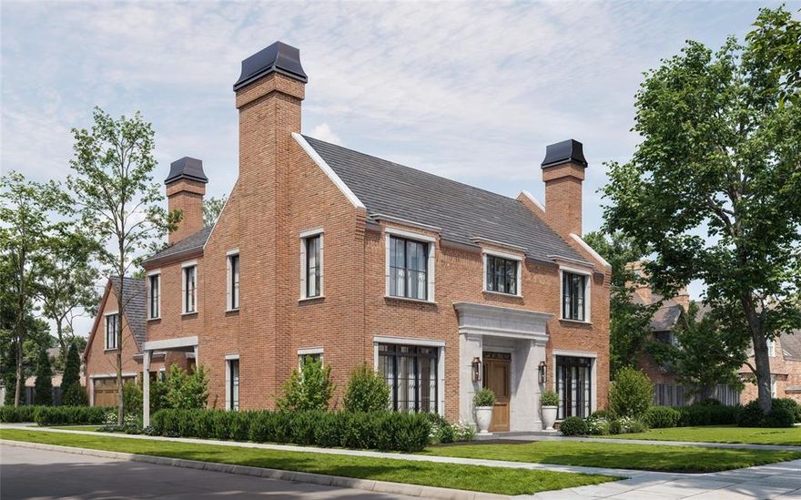 An exceptional new-construction estate located at 4136 Hanover St, University Park, TX 75225, is now available for purchase, with completion expected in May 2026 by Campbell Custom Homes. Situated on a desirable corner lot, this transitional-style residence offers 6,325 square feet of elegant living space, featuring 6 bedrooms, 6 full baths, and 2 half baths. Located within the highly sought-after Highland Park ISD and zoned to Hyer Elementary, this property offers top-tier education access, walkability to Preston Center’s shops and restaurants, and timeless design in the heart of University Park. Upon entry, a light-filled foyer welcomes you, flanked by an inviting lounge and bar area alongside a sophisticated office. The home opens to an expansive great room anchored by a striking fireplace, seamlessly flowing into a chef’s kitchen and adjacent dining area. The gourmet kitchen features Sub-Zero-Wolf appliances, custom cabinetry, and marble countertops. An adjacent scullery and beautifully appointed walk-in spaces, including a pantry and state-of-the-art cooler & freezer with a touchless door, ensure effortless entertaining and functionality. Upstairs, the luxurious primary suite serves as a private retreat, complete with a cozy sitting area and spa-inspired bathroom. Thoughtful design and premium finishes extend to a covered outdoor living space perfect for year-round alfresco enjoyment.