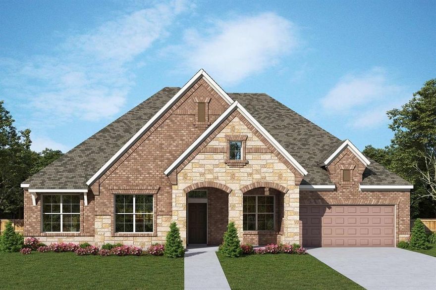 Step into luxury living with the Bruneau by David Weekley Homes in the highly desirable Monterra community in Fate, zoned to highly acclaimed Rockwall ISD. This stunning home showcases the award-winning LifeDesign concept, combining elegant finishes, smart functionality and the feel of a custom home—all in one exceptional opportunity.

Bright, open and designed to impress, the main living spaces are filled with natural light and elevated by soaring ceilings and designer touches. The gourmet kitchen is a true showpiece, featuring an oversized island, abundant cabinetry and a seamless flow into the expansive family and dining areas—perfect for hosting, entertaining and everyday living.

Retreat to the private Owner’s suite, where a spa-inspired super shower and spacious walk-in closet create a relaxing escape at the end of the day.

Need space? The oversized 3-car garage offers endless flexibility for vehicles, storage, a home gym or workshop.

Built with David Weekley’s renowned craftsmanship and energy efficiency, this home delivers style, comfort and long-term value. Located in Monterra, you’ll enjoy beautiful surroundings, thoughtfully designed homes and a community that stands out from the rest.
