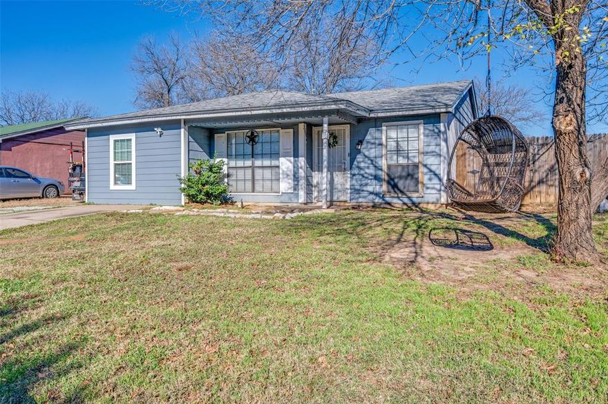 This charming, remodeled 4-bedroom, 1-bath home is the perfect place to start your homeownership journey. Conveniently located with easy access to Downtown Fort Worth and Arlington, this home is highly desirable for anyone seeking quick access to shopping, dining, entertainment, and everyday lifestyle amenities. Fresh updates throughout offer a clean, modern feel, while the oversized backyard provides endless possibilities for outdoor fun, relaxation, or hosting gatherings. A great starter home with room to grow! Would also be a prime investment, and a solid addition to any rental portfolio, or a great opportunity for a value-focused buyer.