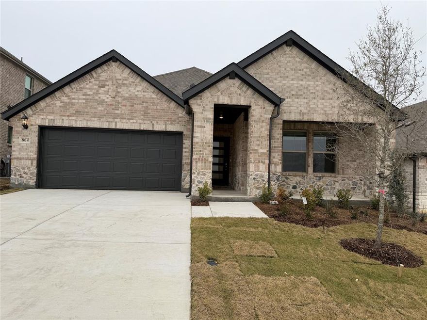 Brand-new, energy-efficient home in McKinney ISD available Dec 25,2025! This beautifully designed residence features an open, spacious living area that flows seamlessly to the covered back patio,perfect for indoor and outdoor living. Interior highlights include white cabinetry, veined white quartz countertops, muted beige EVP flooring, and light taupe carpeting.It comes with Tankless water heater. Refrigerator ,washer and dryer included. Located in an amenity-rich community offering a resort-style pool, basketball courts, and a playground, you’ll have plenty of weekend activities at your doorstep. With quick access to US-380, enjoy an easy commute to downtown McKinney, Frisco, and Richardson, as well as nearby shopping and entertainment.