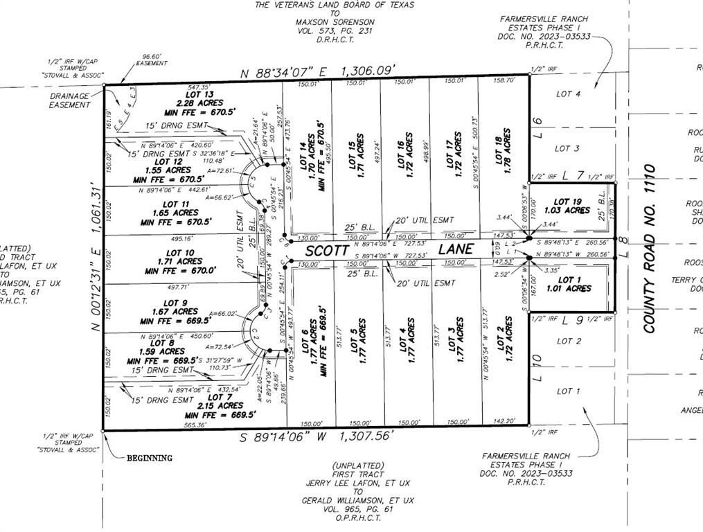 Farmersville Ranch Estates - Land