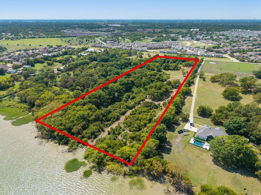Lake Ray Hubbard – 10.36 Acre Waterfront Lot

Discover a rare opportunity to own 10.35 acres along the shores of Lake Ray Hubbard in sought-after Rockwall County, within the highly regarded Rockwall ISD. This expansive tract, adorned with mature trees, offers multiple prime build sites to design your private retreat or future development. With direct lakefront access and the flexibility of being unzoned, the property is a true blank canvas—whether you envision an estate home, recreational escape, or long-term investment.
