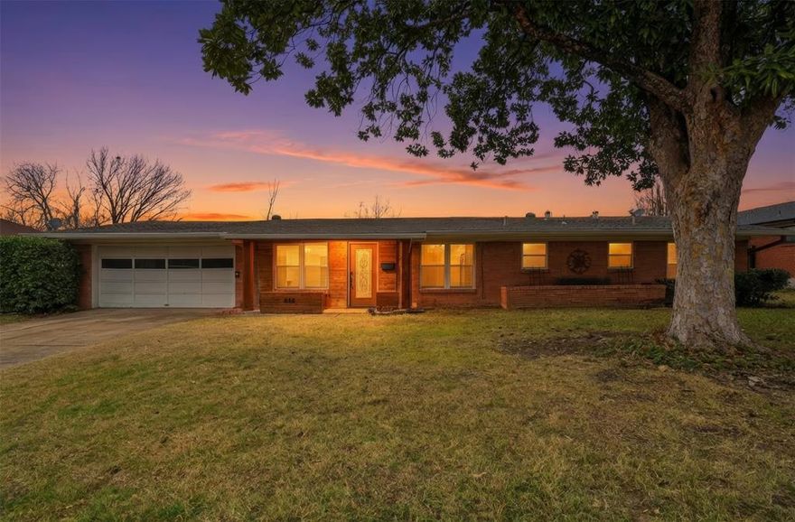 $2,800 CLOSING COST CREDIT AVAILABLE! Nearly half an acre of peaceful outdoor living, sets the tone for this thoughtfully updated 3 bed, 2 bath residence overlooking a serene pond. Whether it’s morning coffee by the water, afternoons spent enjoying the spacious yard, or evenings unwinding as the sun sets, the setting offers a rare sense of calm this close to city conveniences. Inside, the home has been carefully refreshed with luxury vinyl plank flooring, spa-inspired bathrooms & a beautifully reimagined kitchen featuring freshly installed cabinetry, quartz countertops, a designer backsplash & updated appliances. A recently installed HVAC system adds everyday comfort & efficiency, while a roof replacement is already scheduled for added peace of mind. Two secondary bedrooms are thoughtfully separated from the private primary suite, creating a quiet retreat complete with an ensuite bath. With two flexible living areas & a bright sunroom, this home blends comfort, functionality & a relaxed lifestyle in a truly special setting. Located minutes from the Dart Rail, I-635, PGBT & I-30