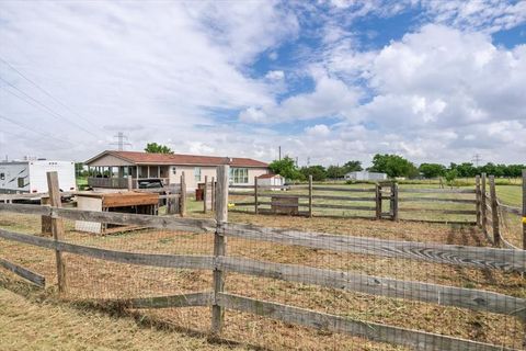 A home in Cleburne