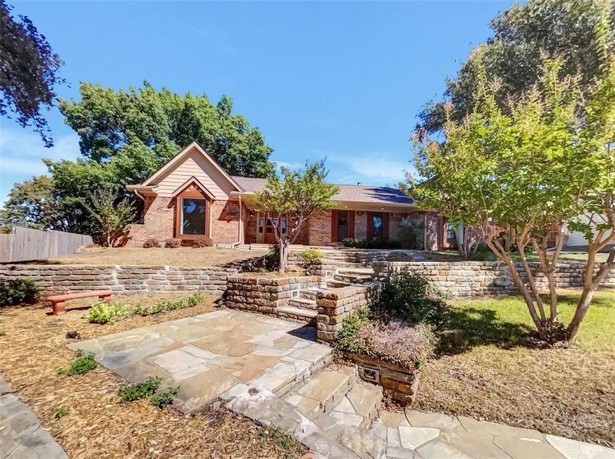 Welcome to this cozy and inviting home, perfect for any one looking to settle down! This property features a natural color palette to create a warm and inviting atmosphere. The living room boasts a fireplace, and the kitchen is equipped with a center island and a nice backsplash. Other rooms provide flexible living space, and the primary bathroom has double sinks and good under sink storage. The backyard is fenced in and includes a sitting area for outdoor enjoyment. Fresh interior paint and partial flooring replacement complete the look. This home is a great opportunity for those looking for a perfect place to call home. Don't miss out! This home has been virtually staged to illustrate its potential.