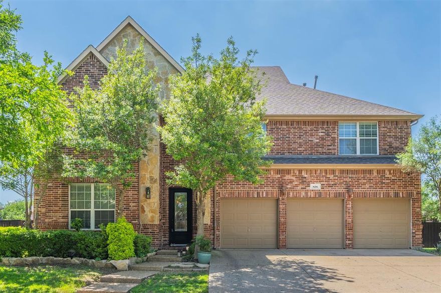 Welcome to this spacious corner lot home that’s perfect for you. With 5 beds,  3.5 baths, 3 living rooms, kitchen, dining, and breakfast areas, there’s plenty of room for everyone. The home features 3 living rooms, one with a fireplace on the 1st floor and one large living room on the 2nd floor, making it ideal for cozy nights. The open kitchen is built for gathering, with granite counters, a big island, a new sink, and plenty of space to enjoy meals. The primary bedroom is your private getaway with a double-sided gas fireplace, a walk-in closet, and a relaxing en-suite bathroom. Outside, you’ll love the backyard with a built-in grill, perfect for barbecues and outdoor fun. There’s also a private balcony where you can enjoy some quiet time or a morning coffee. Being on a corner lot gives you extra yard space with plenty of room for a potential pool, making this home feel even more spacious. If you’re looking for a place with space, charm, and thoughtful features, this home has it all!