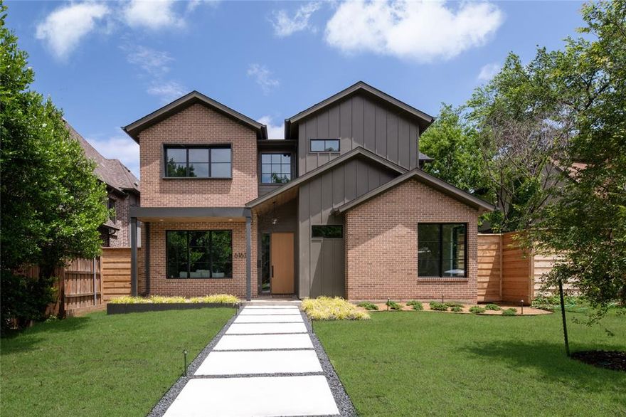 Nestled in desirable Geneva Heights school zone exceptional new construction home by McDougal Clouse offers seamless blend of elegance & comfort. You're welcomed by cozy study that peeks out to charming front porch. Heart of home is entertainers dream featuring open-concept kitchen, living & dining area all bathed in natural light & anchored by stylish fireplace. Expansive views of meticulously landscaped back lawn & covered patio w grilling station invite outdoor living. Kitchen designed w culinary enthusiast in mind boasts oversized island, dual dishwashers, 48-in gas range w double ovens & spacious walk-in pantry. Upstairs luxury continues in oversized primary bedroom complete w ensuite bath featuring dual sinks, separate shower, soaking tub & large WIC w laundry access. Accommodations include 3 addt upstairs beds w private baths & downstairs bed w ensuite. Completing this masterpiece are 2nd living space upstairs, full-size laundry room w built-in storage & 2-car garage w cubbies.