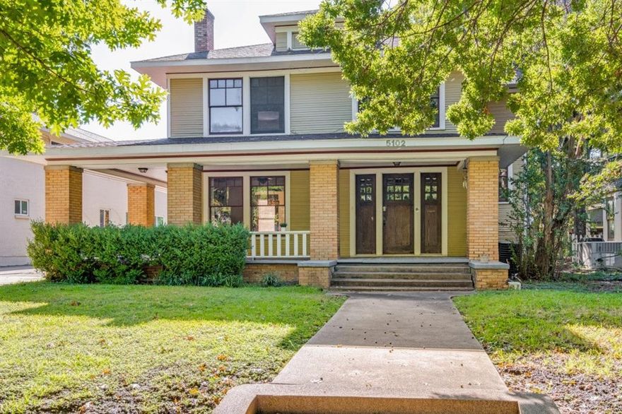 Don’t miss the chance to lease a remarkable piece of Dallas history! This stunning Belle of Munger Place beautifully blends historic charm with modern comfort. Featuring four spacious bedrooms and three full baths, the home offers an expansive first floor ideal for living, dining, and entertaining. The updated kitchen showcases stainless steel appliances and a gas range, perfect for any home chef.

Step inside to admire the built-ins, rich original woodwork, and timeless architectural details that make you feel as though you’ve stepped back in time. Enjoy the large backyard, perfect for outdoor gatherings or quiet relaxation.

Nestled in the heart of Old East Dallas, you’ll be just minutes from the vibrant shopping and dining scenes of Knox- Henderson, Lower Greenville, and historic Swiss Avenue, with easy access to Uptown and Downtown. Experience the perfect blend of historic elegance and modern convenience in this truly special home.