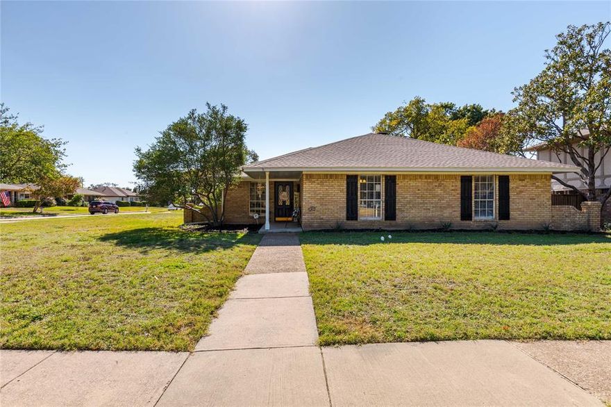 Welcome to 3100 Dover Dr! This beautiful 4 bed, 2 bath home in Huntington Park invites you into an open living space with a cozy fireplace. The kitchen boasts granite countertops and abundant natural light through out. The primary bathroom offers a luxurious retreat with a stand-in shower, tub, and dual sinks. The living room flows seamlessly into an extra-large bedroom, perfect for a game room or media room. Enjoy the spacious front and back yards on this corner lot. Your dream home awaits! Please note: New Roof 2021, new PVC Plumbing 2021, foundation Work 2021, new HVAC 2023, hardwood Floors in living and dining, 4th bedroom is oversized with french doors, granite countertops, large corner lot, new water heater in 2020, new fence 2023
