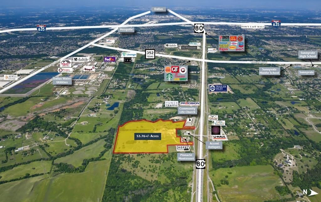 Photo of 618 US Highway 80 E, Sunnyvale, TX 75182 (MLS # 21148930)