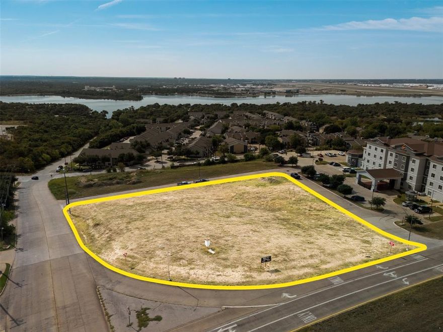 1.377 Acres of corner commercial land ready to be developed. Road frontage of NW HWY 820 and Quebec in Lake Worth. Zoned Intensive Commercial.